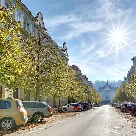 Velky 3-loznicovy Byt 8 Karlin Apartment