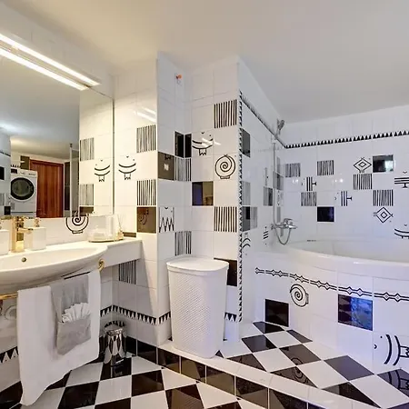 Apartment Velky 3-loznicovy Byt 8 Karlin Prague